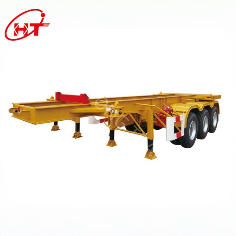 20ft 40ft Skeleton Trailer